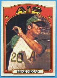 1972 Topps Baseball Cards      632     Mike Hegan